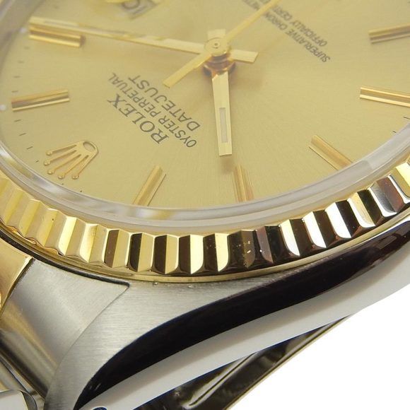 Rolex ROLEX Datejust men's self-winding watch combination champagne dial E nu... - Picture 5 of 9